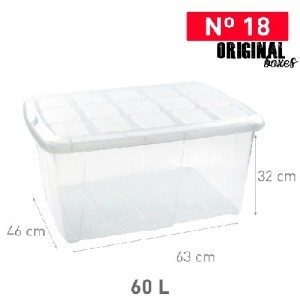 Plastična škatla N°18 60l  REF:11643
